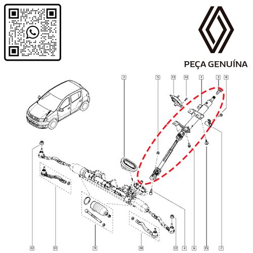 RN 02309R 488102309R COLUNA DE DIRECAO LOG II SAN II C REGULAGEM DE ALTURA-D.jpg RN 02309R 488102309R COLUNA DE DIRECAO LOG II SAN II C REGULAGEM DE ALTURA-D.jpg